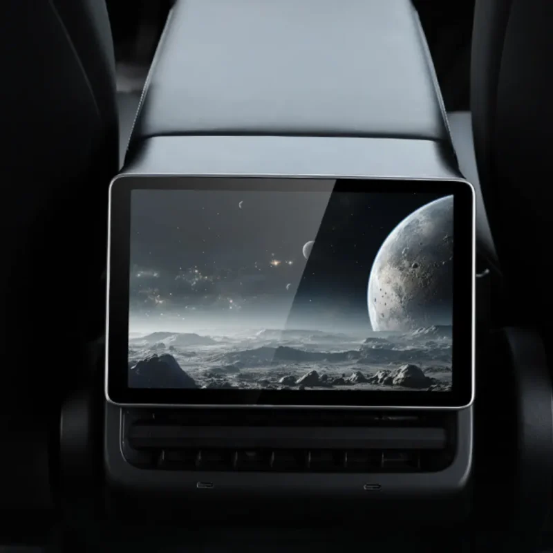 Tesla 8.66 rear screen