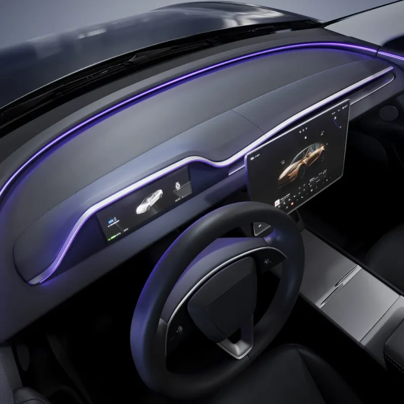 Tesla 8.9 smart cluster