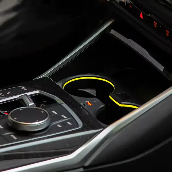 BMW LED Car Cup Holder with Ambient Sync for 2, 3, 4, 5, 6, GT, X3, X4, X5, and X6 Series - Image 2