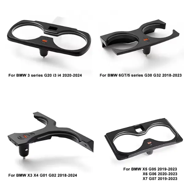 BMW LED Car Cup Holder with Ambient Sync for 2, 3, 4, 5, 6, GT, X3, X4, X5, and X6 Series - Image 8