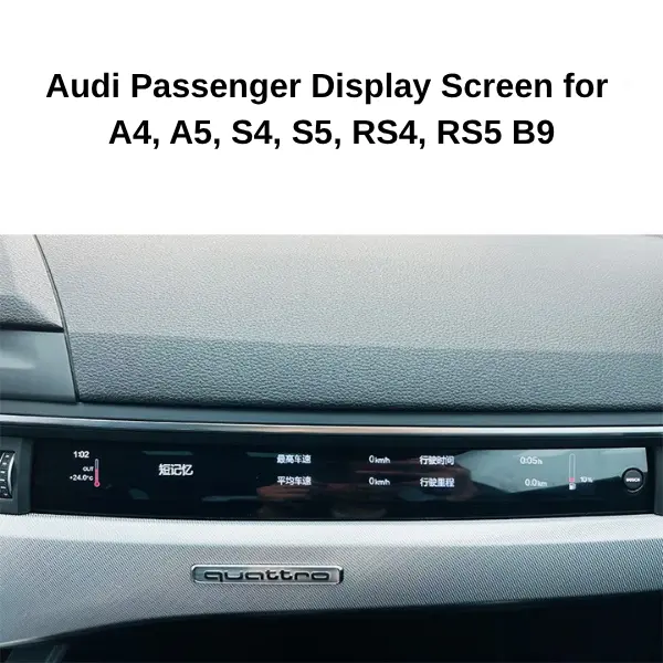 Audi Passenger Display
