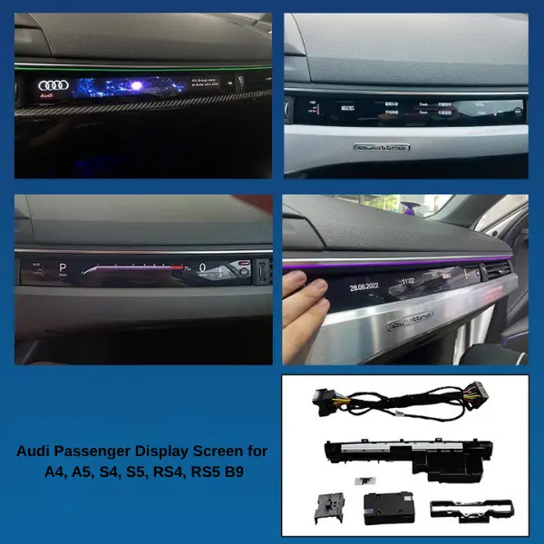Audi Passenger Display Screen for A4, A5, S4, S5, RS4, RS5 B9 - Image 2