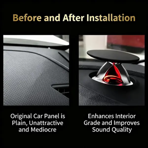 Audi Lifting Tweeter Speaker with 32-Color Ambient Light for A4, A5, A6, A7, A8, Q5, Q7 and Q8 - Image 9
