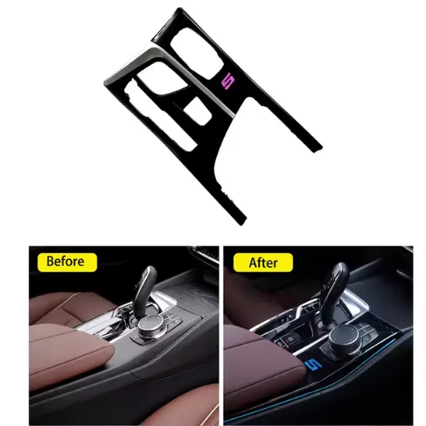 BMW Center Console Saddle Ambient Light Set for 2018–2023 5 Series G38 G30 6GT G32 - Image 2