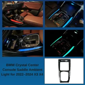 BMW X3/X4 Crystal Console Ambient