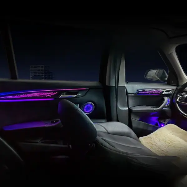 BMW Interior Trim and Speaker Cover Panel Ambient Lighting Set for X1 X2 - Image 4
