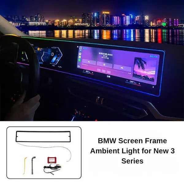 BMW Screen Frame Ambient Light for New X5 X6 X7 3 4 5 7 Series i3 i4 i7 M3 M4 - Image 9