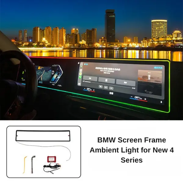 BMW Screen Frame Ambient Light for New X5 X6 X7 3 4 5 7 Series i3 i4 i7 M3 M4 - Image 8