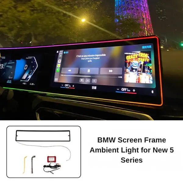 BMW Screen Frame Ambient Light for New X5 X6 X7 3 4 5 7 Series i3 i4 i7 M3 M4 - Image 7