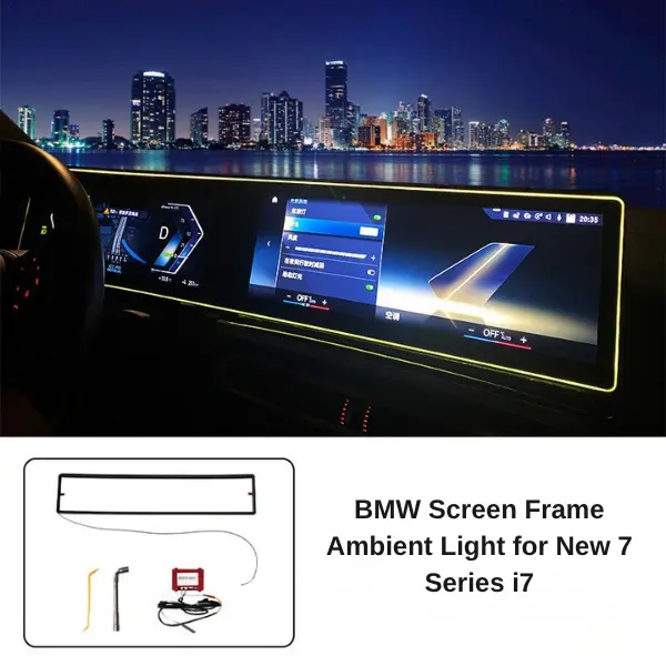 BMW Screen Frame Ambient Light for New X5 X6 X7 3 4 5 7 Series i3 i4 i7 M3 M4 - Image 6
