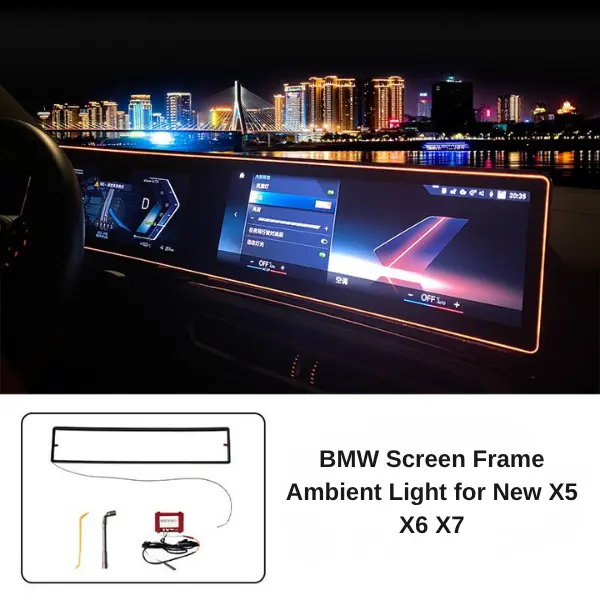 BMW Screen Frame Ambient Light for New X5 X6 X7 3 4 5 7 Series i3 i4 i7 M3 M4 - Image 5