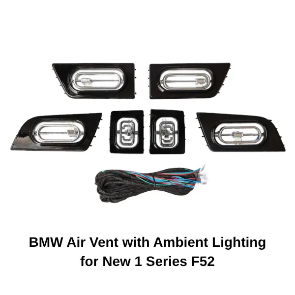 BMW Air Vent with Ambient Lighting