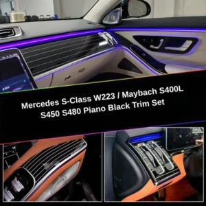 Mercedes W223 Piano Trim Set