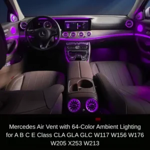Mercedes Air Vent Ambient Lighting