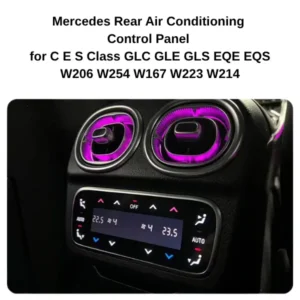 Mercedes Rear Air Conditioning Control Panel