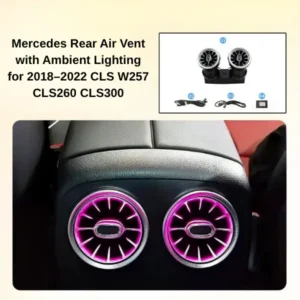 Mercedes W257 Rear Air Vent with Ambient Lighting
