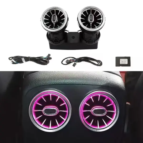 Mercedes Rear Air Vent with Ambient Lighting for 2018–2022 CLS W257 CLS260 CLS300 - Image 4