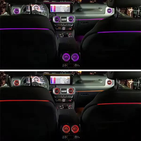 Mercedes Front and Rear Air Vent with Ambient Lighting for G Class W464 G63 G55 G350 G500 - Image 3