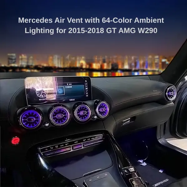 Mercedes W290 Air Vent Ambient Lighting