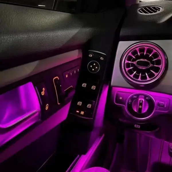 Mercedes Air Vent with 12-Color Ambient Lighting for GLK 300 X204 - Image 4
