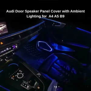 Audi Door Speaker Panel Cover Ambient Lighting