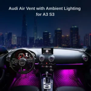 Audi Air Vent with Ambient Lighting