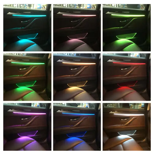 BMW 64-Color Ambient Lighting Set for 5GT 5 6 7 Series - Image 3