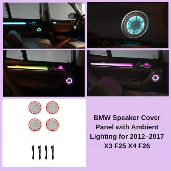 BMW Speaker Cover Panel Ambient Lighting