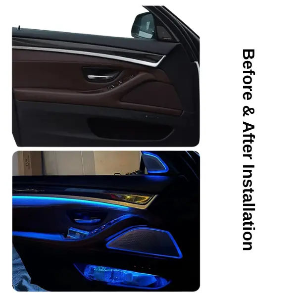 BMW Speaker Cover Panel with Ambient Lighting for 2011-2017 5 Series F10 F18 - Image 2