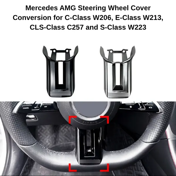 Mercedes AMG Steering Wheel Cover