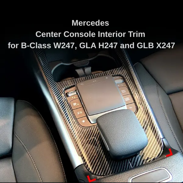 Mercedes Center Console Interior Trim