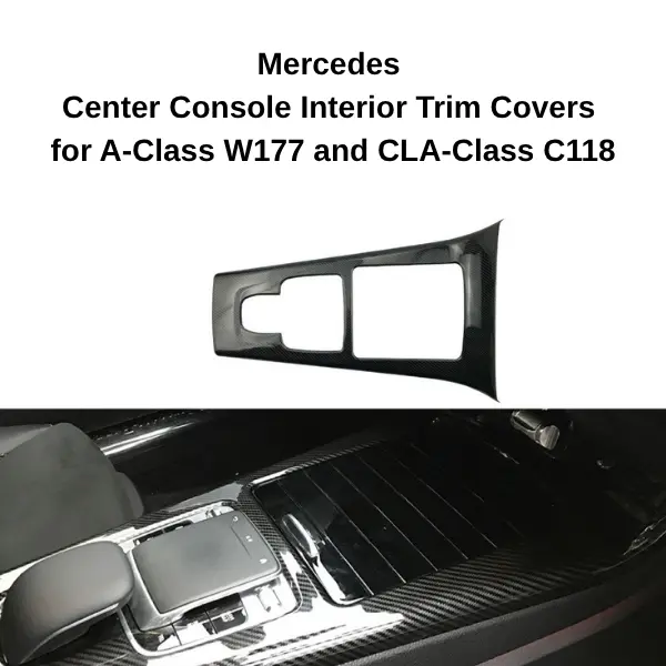 Mercedes Center Console Interior Trim Covers