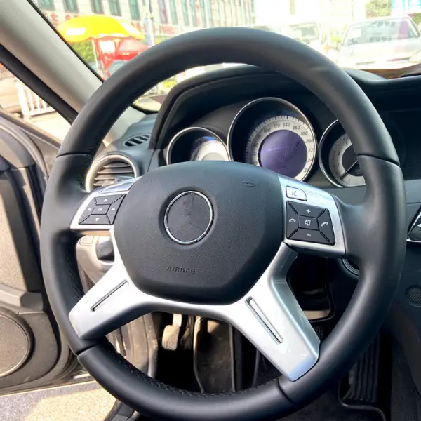 Mercedes Steering Wheel Trim for C / E / GLK / CLS / M-Class W204 / W212 - Image 2