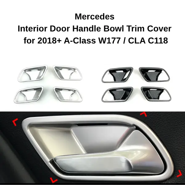 Mercedes Interior Door Handle Bowl Trim Cover