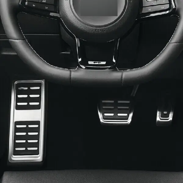 Accelerator, Brake and Footrest Pedal Covers for Volkswagen Audi and Skoda - Image 3