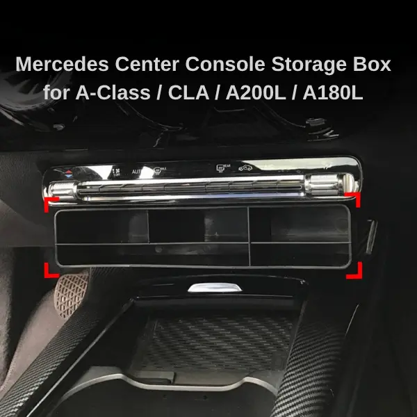 Mercedes Center Console Storage Box