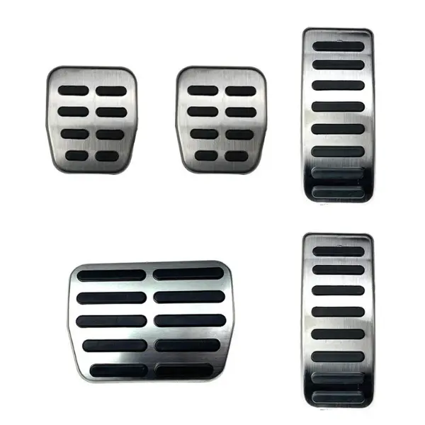 Accelerator & Brake Pedal Covers for Volkswagen Golf 4, Polo 6R / 6C / 9N, Jetta, Lavida and Skoda Fabia / Rapid - Image 2