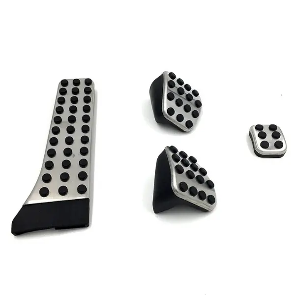 Mercedes Accelerator, Brake & Footrest Pedal Covers for GLK / GLC / S-Class / SL / CLS / C-Class / E-Class - Image 3