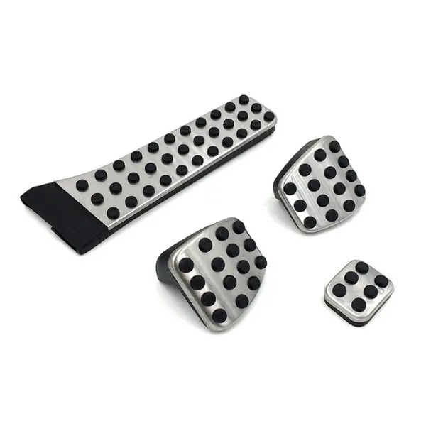Mercedes Accelerator, Brake & Footrest Pedal Covers for GLK / GLC / S-Class / SL / CLS / C-Class / E-Class - Image 2
