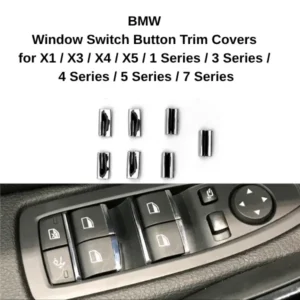 BMW Window Switch Button Trim Covers