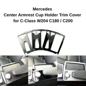 Mercedes Center Armrest Cup Holder Trim Cover