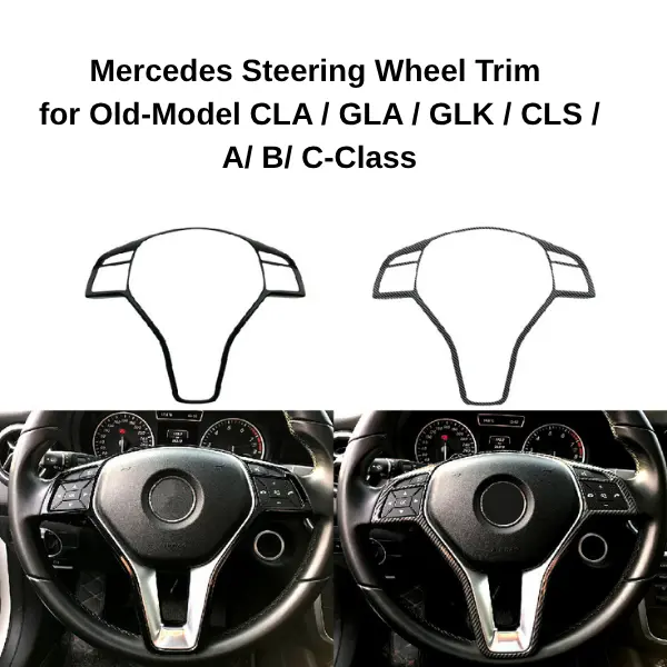 Mercedes Steering Wheel Trim