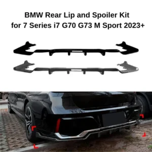 BMW Rear Lip and Spoiler Kit