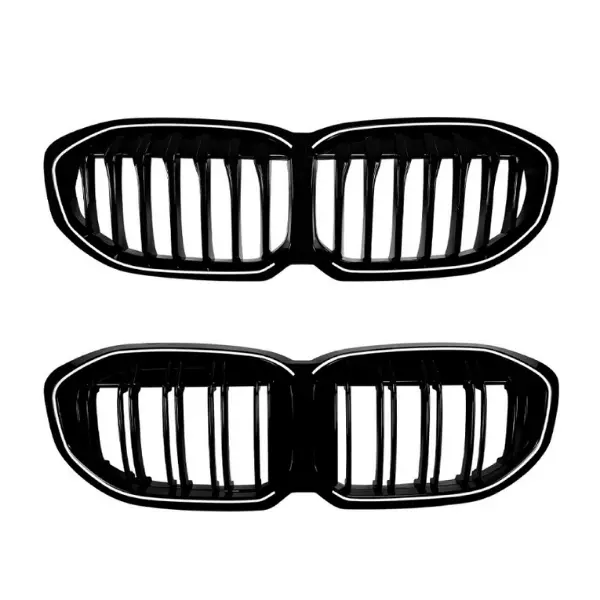 BMW Single-Line and Double-Line LED Front Grille for 1 Series F40 2019–2024 - Image 3