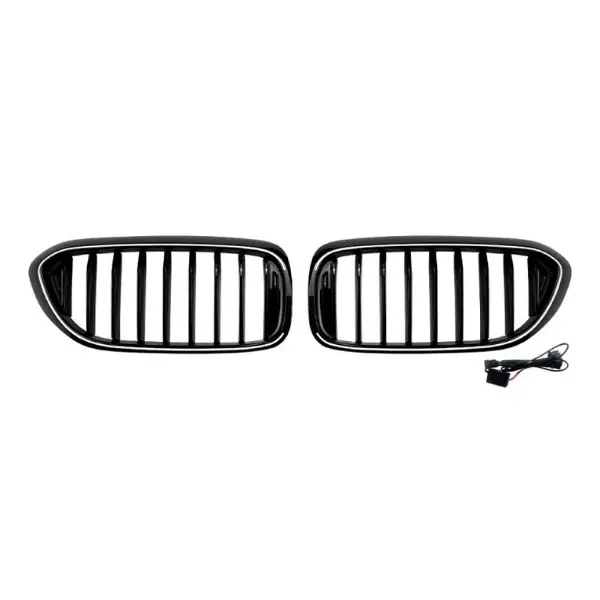 BMW Single-Line and Double-Line LED Front Grille for 5 Series G30 G31 Pre-LCI 2017–2020 - Image 2