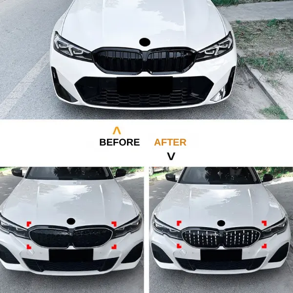 BMW Star Style LED Front Grille for 3 Series G20 G21 G28 2019–2022 - Image 5