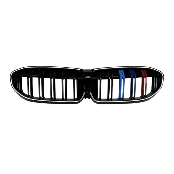 BMW Single-Line, Double-Line & Tri-Color LED Front Grille for 3 Series G20 G21 G28 - Image 4