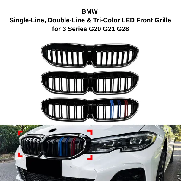 BMW 3 Series LED Front Grille